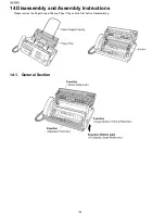 Предварительный просмотр 134 страницы Panasonic KX-FP215 Service Manual