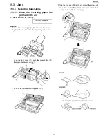 Предварительный просмотр 167 страницы Panasonic KX-FP215 Service Manual