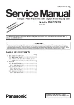 Предварительный просмотр 213 страницы Panasonic KX-FP215 Service Manual