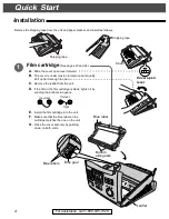 Предварительный просмотр 4 страницы Panasonic KX-FP265 Operating Instructions Manual