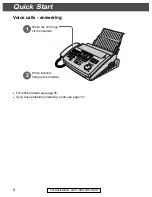 Предварительный просмотр 8 страницы Panasonic KX-FP265 Operating Instructions Manual