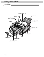 Предварительный просмотр 22 страницы Panasonic KX-FP265 Operating Instructions Manual