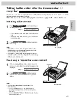 Предварительный просмотр 53 страницы Panasonic KX-FP265 Operating Instructions Manual