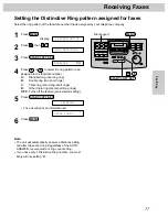 Предварительный просмотр 77 страницы Panasonic KX-FP265 Operating Instructions Manual