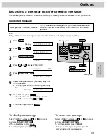 Предварительный просмотр 103 страницы Panasonic KX-FP265 Operating Instructions Manual