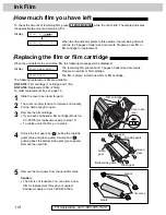 Предварительный просмотр 118 страницы Panasonic KX-FP265 Operating Instructions Manual