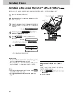 Preview for 58 page of Panasonic KX-FP300E Operating Instructions Manual