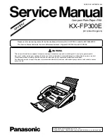 Panasonic KX-FP300E Service Manual preview