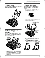 Preview for 15 page of Panasonic KX-FP343AL Operating Instructions Manual