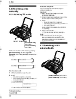 Предварительный просмотр 30 страницы Panasonic KX-FP343HK Operating Instructions Manual