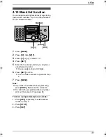 Предварительный просмотр 33 страницы Panasonic KX-FP343HK Operating Instructions Manual