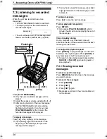 Предварительный просмотр 38 страницы Panasonic KX-FP343HK Operating Instructions Manual