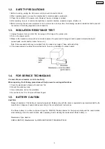 Предварительный просмотр 5 страницы Panasonic KX-FP362BX Service Manual