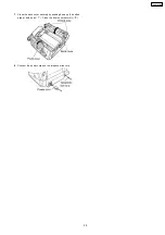 Предварительный просмотр 29 страницы Panasonic KX-FP362BX Service Manual