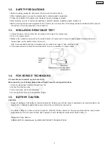 Preview for 5 page of Panasonic KX-FP362CX Service Manual