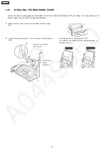 Preview for 16 page of Panasonic KX-FP362CX Service Manual