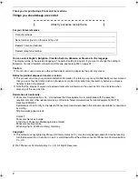 Preview for 2 page of Panasonic KX-FP701FX Operating Instructions Manual