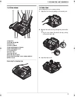 Preview for 9 page of Panasonic KX-FP701FX Operating Instructions Manual