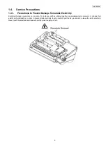 Предварительный просмотр 5 страницы Panasonic KX-FP701LA Service Manual