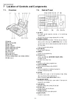 Предварительный просмотр 52 страницы Panasonic KX-FP702CX Service Manual