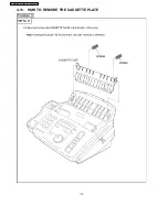 Предварительный просмотр 118 страницы Panasonic KX-FP81BX Service Manual