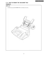 Предварительный просмотр 119 страницы Panasonic KX-FP81BX Service Manual