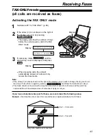 Preview for 43 page of Panasonic KX-FP85 Operating Instructions Manual