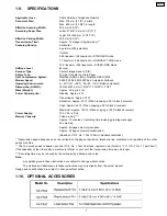 Preview for 7 page of Panasonic KX-FP85 Service Manual