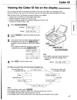 Preview for 47 page of Panasonic KX-FPC135 Operating Instructions Manual