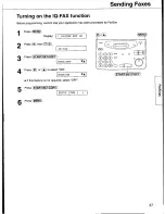 Preview for 57 page of Panasonic KX-FPC135 Operating Instructions Manual