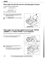 Preview for 100 page of Panasonic KX-FPC135 Operating Instructions Manual