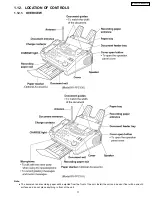 Предварительный просмотр 11 страницы Panasonic KX-FPC135 Service Manual