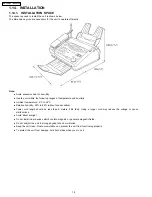 Предварительный просмотр 18 страницы Panasonic KX-FPC135 Service Manual