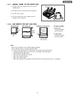 Предварительный просмотр 23 страницы Panasonic KX-FPC135 Service Manual