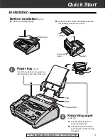 Предварительный просмотр 5 страницы Panasonic KX-FPC141 Operating Instructions Manual