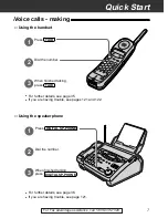 Предварительный просмотр 7 страницы Panasonic KX-FPC141 Operating Instructions Manual