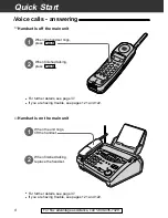 Предварительный просмотр 8 страницы Panasonic KX-FPC141 Operating Instructions Manual