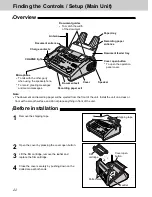 Предварительный просмотр 22 страницы Panasonic KX-FPC141 Operating Instructions Manual