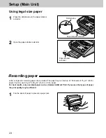 Предварительный просмотр 24 страницы Panasonic KX-FPC141 Operating Instructions Manual