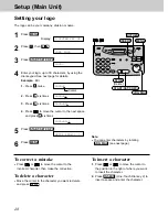 Предварительный просмотр 28 страницы Panasonic KX-FPC141 Operating Instructions Manual