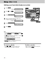 Предварительный просмотр 30 страницы Panasonic KX-FPC141 Operating Instructions Manual