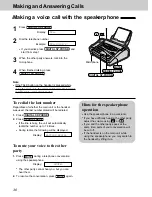 Предварительный просмотр 36 страницы Panasonic KX-FPC141 Operating Instructions Manual