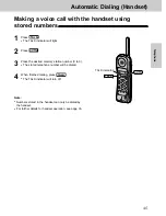 Предварительный просмотр 45 страницы Panasonic KX-FPC141 Operating Instructions Manual