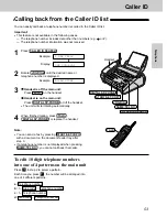 Предварительный просмотр 53 страницы Panasonic KX-FPC141 Operating Instructions Manual