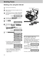 Предварительный просмотр 64 страницы Panasonic KX-FPC141 Operating Instructions Manual