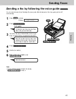 Предварительный просмотр 65 страницы Panasonic KX-FPC141 Operating Instructions Manual