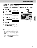 Предварительный просмотр 79 страницы Panasonic KX-FPC141 Operating Instructions Manual