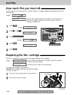 Предварительный просмотр 130 страницы Panasonic KX-FPC141 Operating Instructions Manual