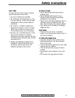 Preview for 5 page of Panasonic KX-FPC161 Operating Instructions Manual