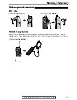 Preview for 23 page of Panasonic KX-FPC161 Operating Instructions Manual